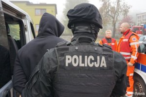 Ćwiczenia policji, straży pożarnej oraz pogotowia ratunkowego