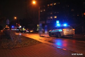 Rybniccy policjanci wyjaśniają dokładny przebieg wypadku drogowego