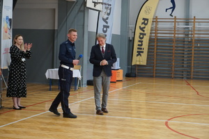 Na zdjęciu finał konkursu Etapu Rejonowego Ogólnopolskiego Turnieju Bezpieczeństwa w Ruchu Drogowym w Rybniku.