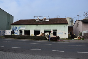 Na zdjęciu budynek jednorodzinny, gdzie doszło do pożary. Rybnik, ulica Wodzisławska.