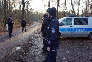 Na zdjęciu policjanci z rybnickiej podczas ćwiczeń sztabowych.