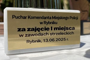 Policjanci podczas Zawodów o Puchar Komendanta