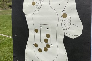 Policjanci podczas zawodów o PUCHAR KOMENDANTA