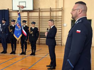 Na zdjęciu ślubowanie w Zespole Szkół numer 5 w Rybniku.