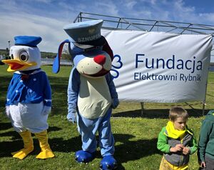 Akcja Bezpieczny Maluch w fundacji Elektrowni Rybnik.