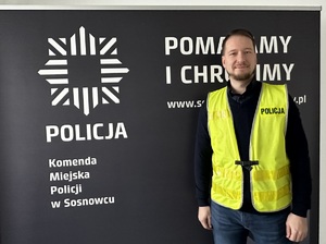 Zdjęcie przedstawia sierż.szt. Błażeja Czerneckiego.