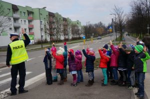 Spotkanie profilaktyczne z uczniami Szkoły Podstawowej nr 1 w Świętochłowicach.