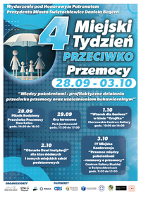 grafika przedstawia: plakat zawierający wyszczególniony w tekście komunikatu plan