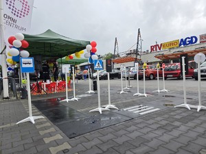 zdjęcie przedstawia miasteczko ruchu drogowego