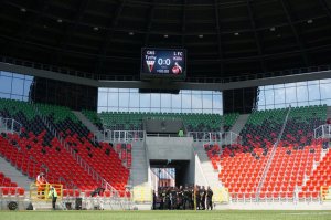 Zabezpieczenie meczu GKS Tychy - FC Koeln