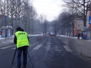 Śmiertelne potrącenie piszego na ul. Jordana w Zabrzu