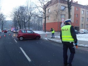 Śmiertelne potrącenie piszego na ul. Jordana w Zabrzu