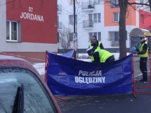 Śmiertelne potrącenie piszego na ul. Jordana w Zabrzu