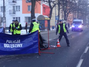 Śmiertelne potrącenie piszego na ul. Jordana w Zabrzu