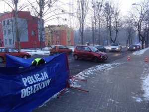 Śmiertelne potrącenie piszego na ul. Jordana w Zabrzu