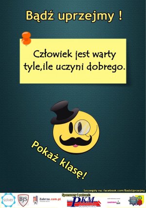 Działania policjantów z zabrzańskiej drogówki w ramach kampanii &quot;Bądż uprzejmy&quot;