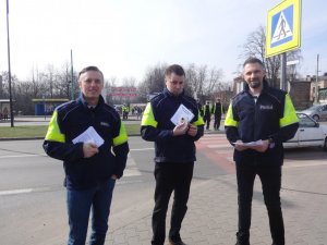 Działania zabrzańskiej drogówki z Kabaretem Młodych Panów w ramach kampanii społecznej &quot;Bądź uprzejmy&quot;