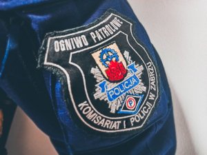 Naszywka ogniwa patrolowego I komisariatu policji w Zabrzu