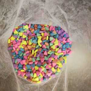 Zabezpieczone różnokolorowe tabletki MDMA w worku
