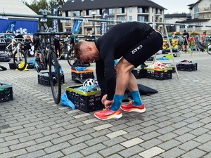 na zdjęciu Jordan Kowalczyk podczas zawodów
