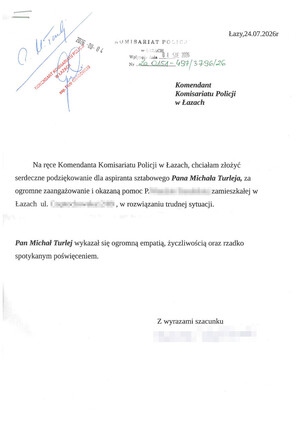 Podziękowania.