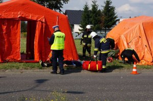 Ćwiczenia dowódczo-sztabowe żorskich służb ratowniczych