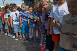 Wizyta przedszkolaków w Komendzie Miejskiej Policji w Żorach