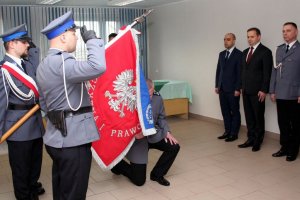 Uroczyste wprowadzenie Komendanta Miejskiego Policji w Żorach