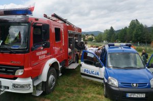 Zajęcia z policjantami i strażakami