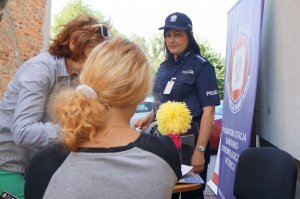 Policjanci na akcji