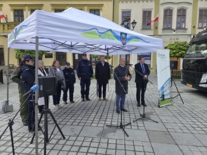 przemówienie burmistrza na rozpoczęciu