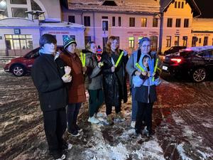 Zdjęcia z akcji "Świeć przykładem"