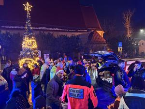 Zdjęcia z akcji Świeć Przykładem na terenie gminy Łodygowice