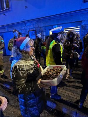 Zdjęcia z akcji Świeć Przykładem na terenie gminy Łodygowice