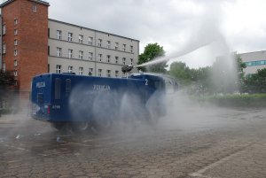 Pokaz dla policjantów z Niemiec.