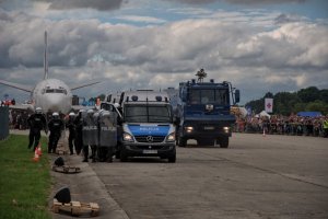 Policjanci na dniach NATO w Ostrawie